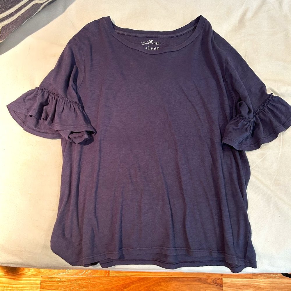 Velvet shirt